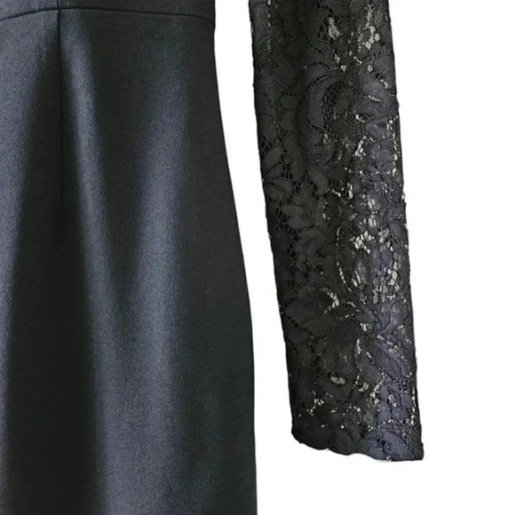 Aritzia Babaton Masaki Black Bustier Lace Mini Dress Size 2. - Picture 11 of 15